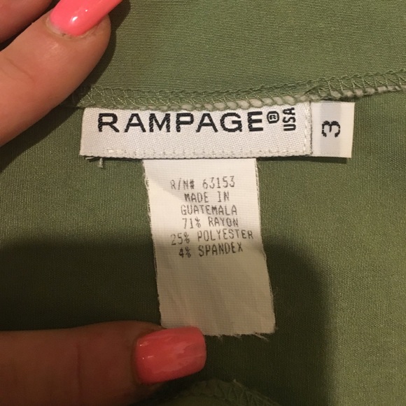 Rampage Slit high waisted pencil skirt - Picture 3 of 3