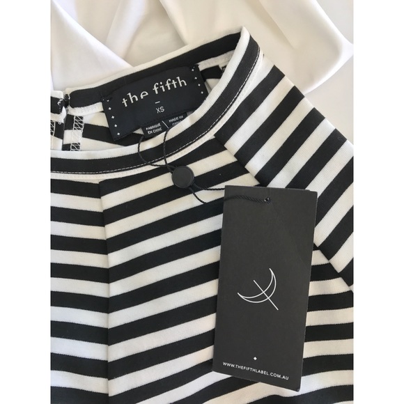 THE FIFTH LABEL Constellation Dress | BlkWht - Picture 5 of 5