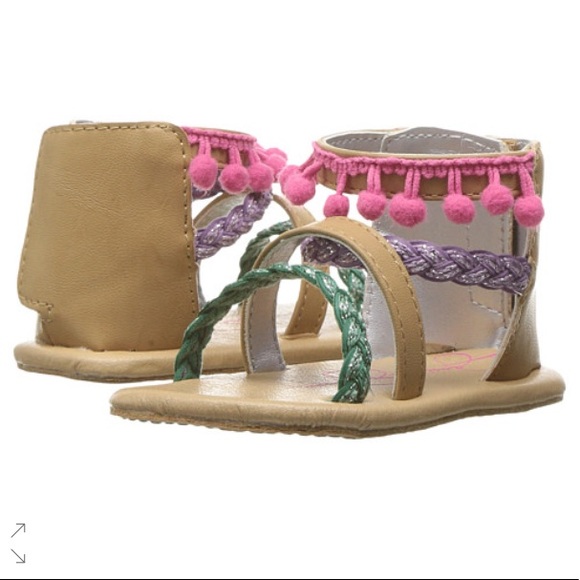 New JS Boho Baby Sandals by Jessica Simpson - Picture 1 of 7