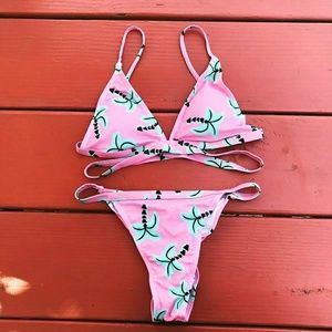 Pink Palm Bikini