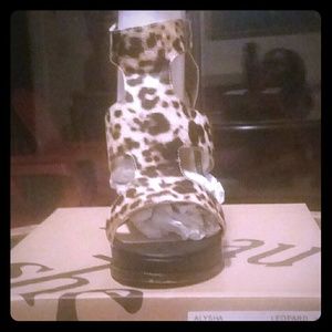 ALYSHA Leopard Print Shoe
