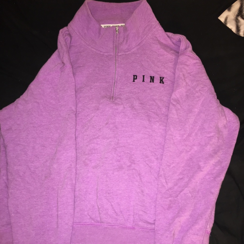 PINK half zip