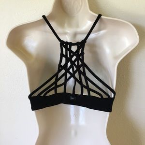 Obey bralette with nice back detail