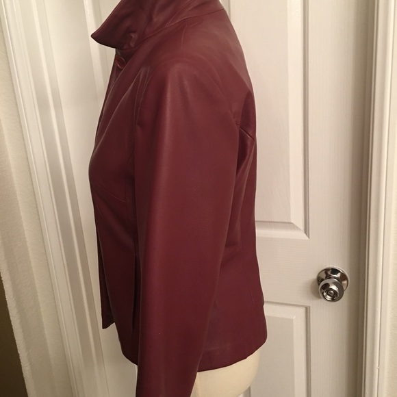 MARGARET GODFREY LEATHER BLAZER - Picture 8 of 8