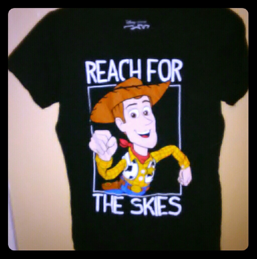 Black medium Toy Story Tee Cap sleeves
