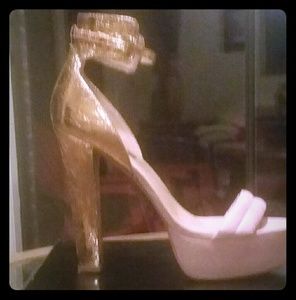 Daliah Pink/Rose Gold Shoe