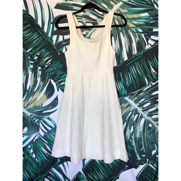 ANTHROPOLOGIE Linen Dress | Ivory - Picture 2 of 4