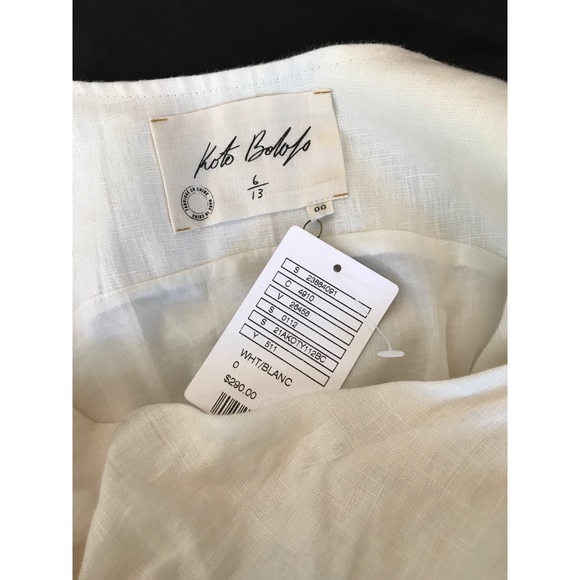 ANTHROPOLOGIE Linen Dress | Ivory - Picture 4 of 4