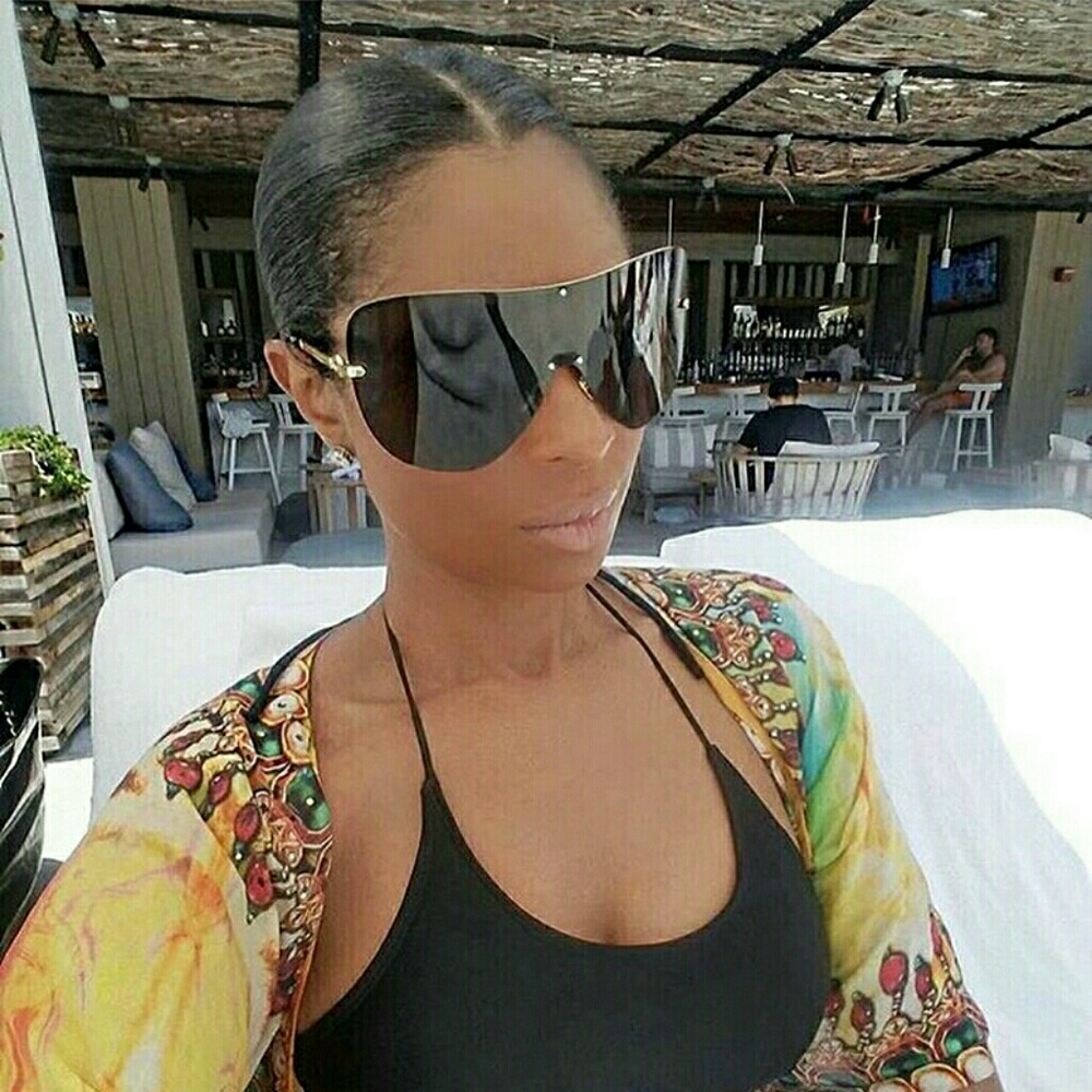 Celebrity Style Rimless Sunglasses!