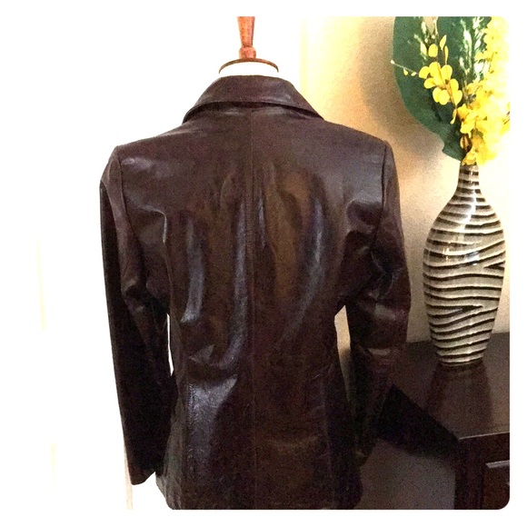 Wilson's Dark Chocolate Brown Leather - Picture 4 of 6