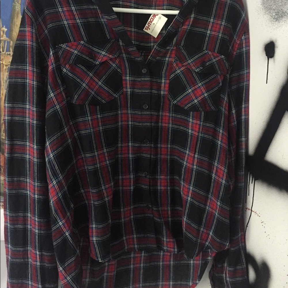 brand new never worn flannel with tag