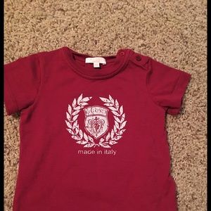 Gucci boy Italy top in size 12-18 months