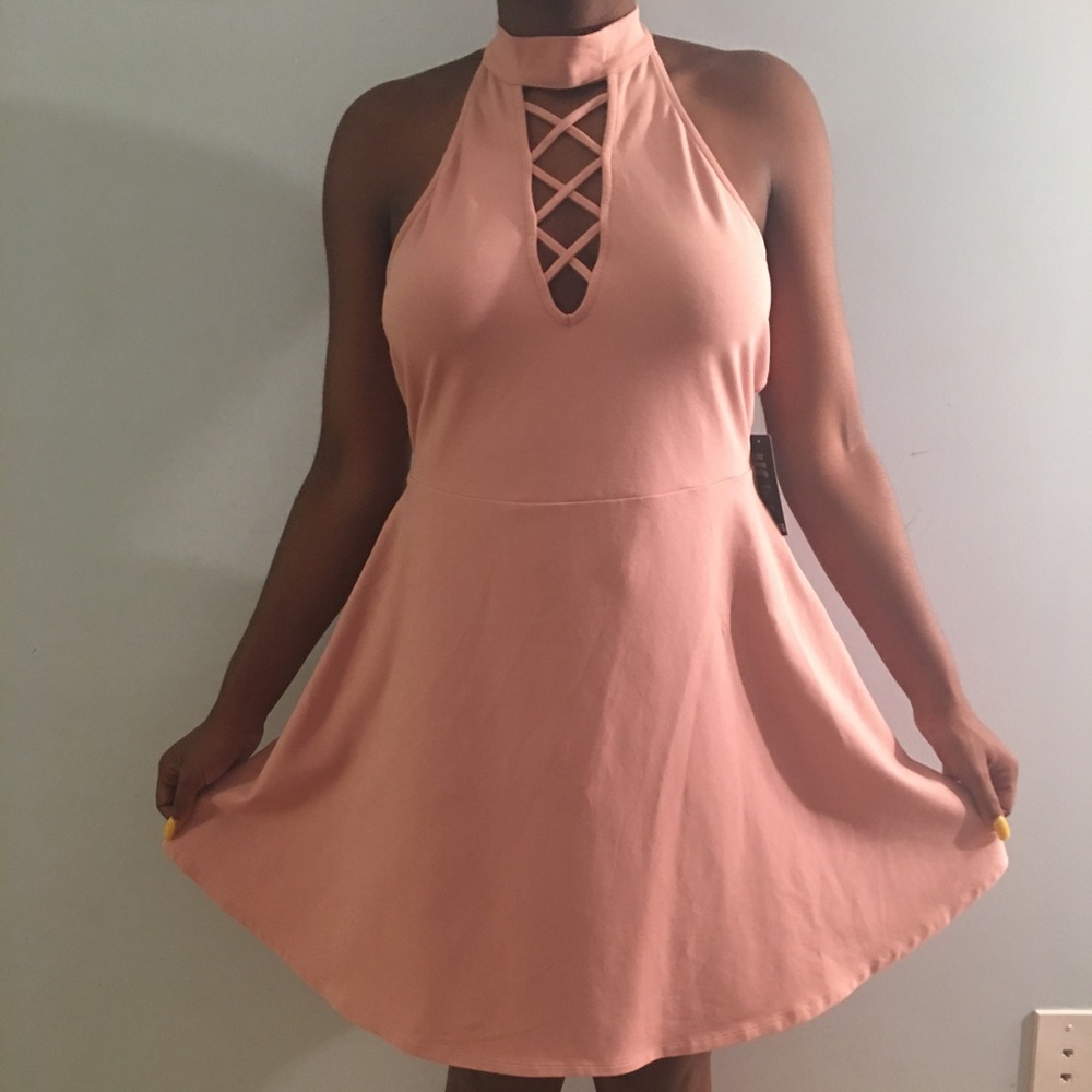 Express halter dress