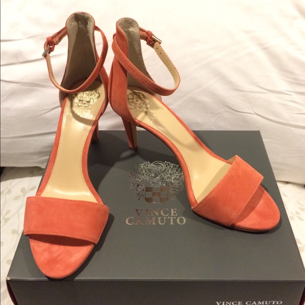 Vince Camuto suede heels