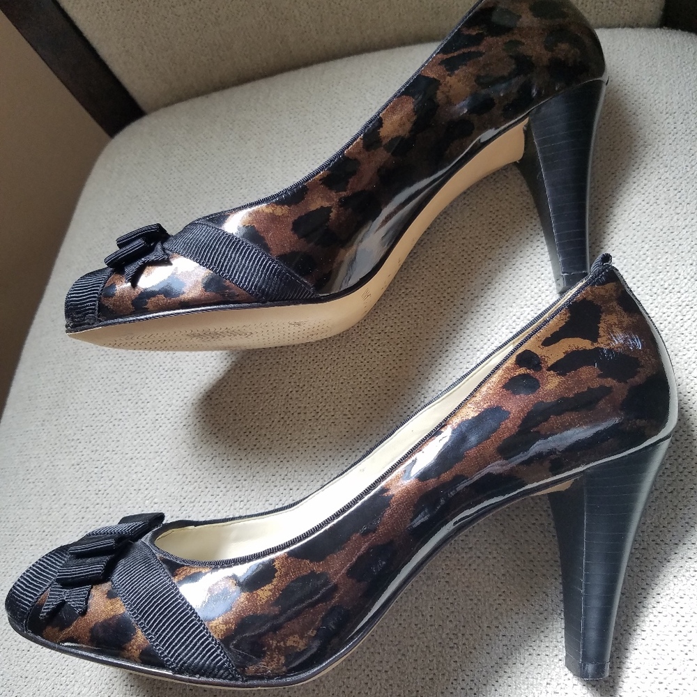 Antonio Melani Leopard Print Heels