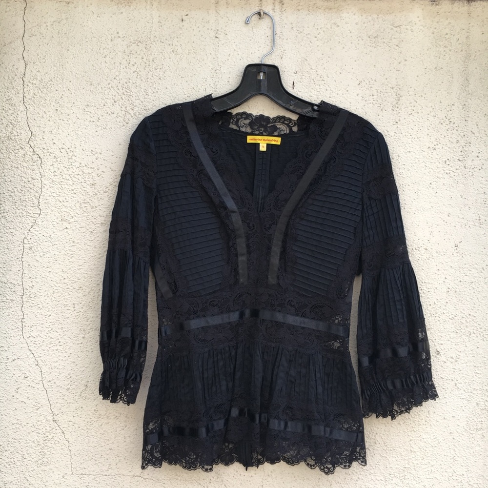 Catherine Malandrino black top