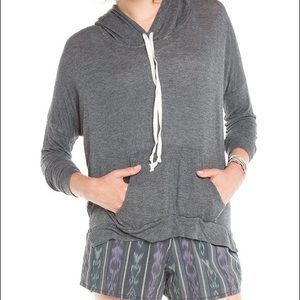 Brandy Melville Grey Layla Hoodie