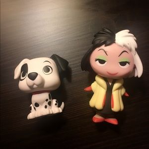 Funko mystery Disney Villains: CRUELLA & pup