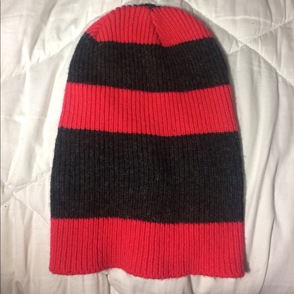 Striped beanie