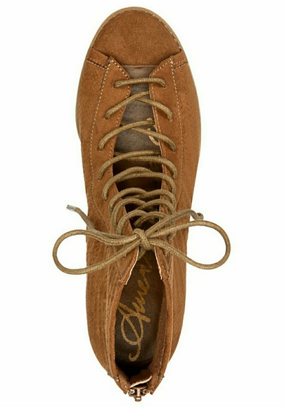 American Rag Peep Toe Lace Up Ankle Boot - Picture 2 of 4