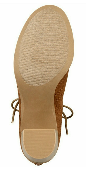 American Rag Peep Toe Lace Up Ankle Boot - Picture 4 of 4
