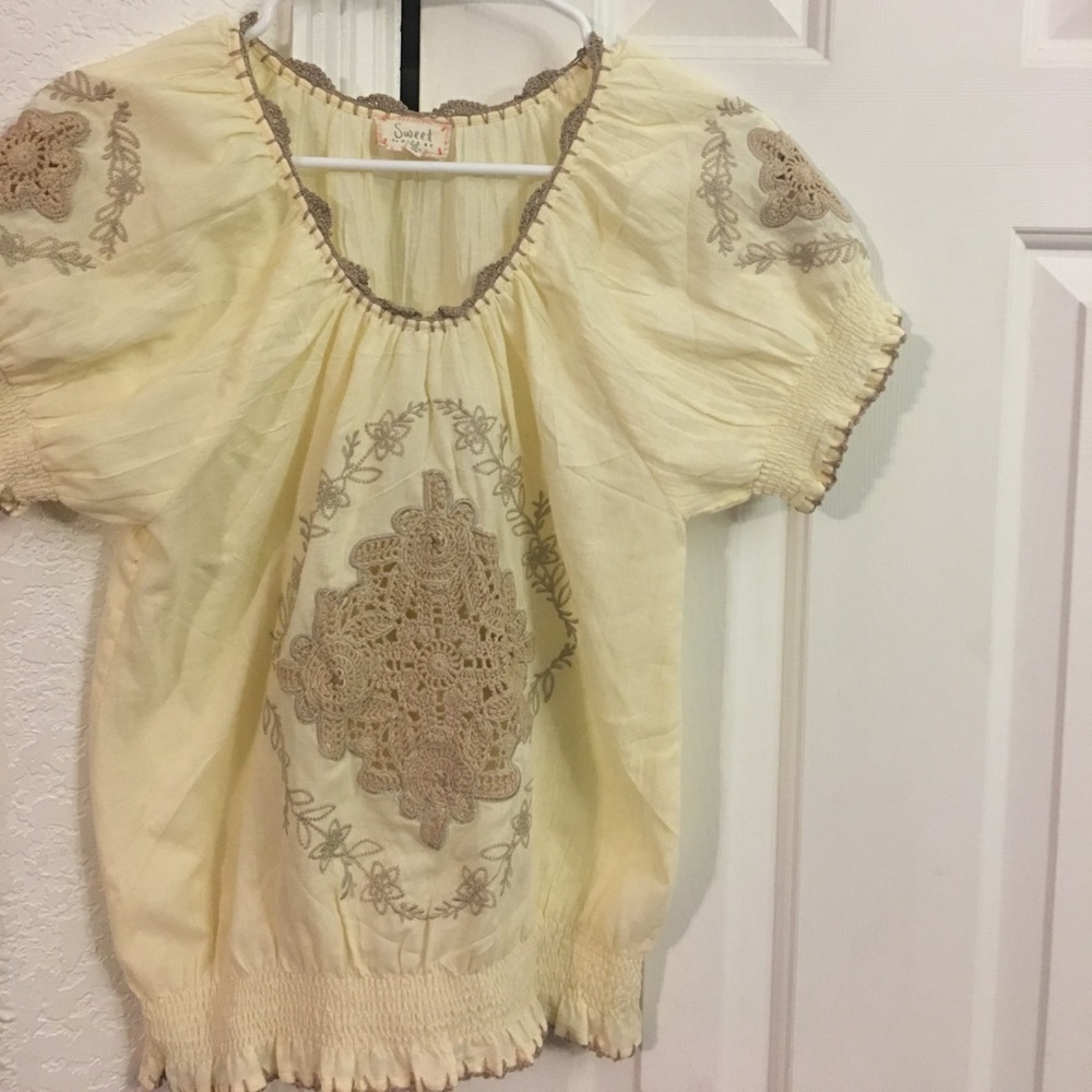 😍Sweet by Miss Me Top Blouse S