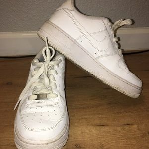 White Air Force 1s