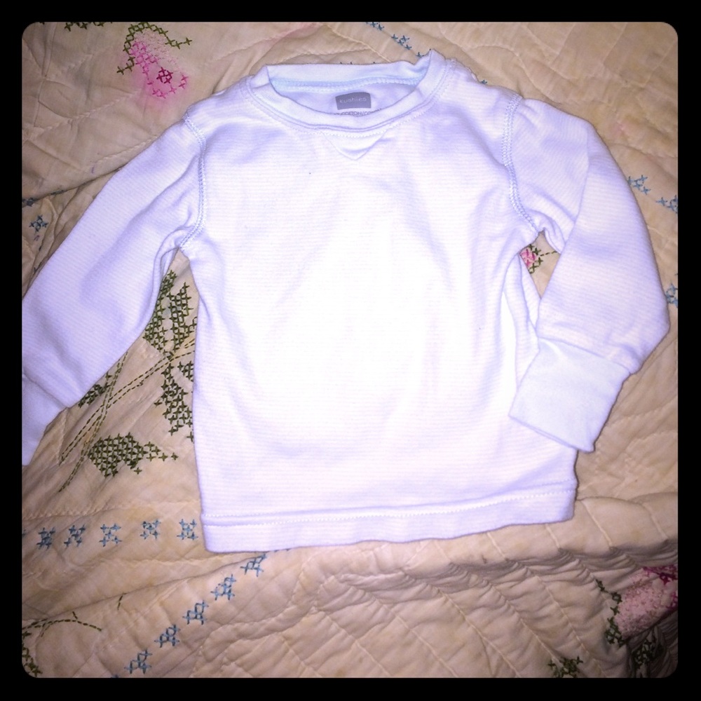 Kushies 6 mo (12-16lb) Striped Sweatshirt