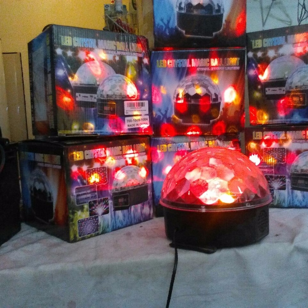 Led Crystal Magic Ball Light