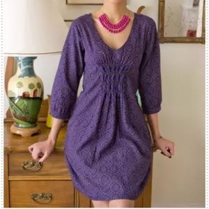 MATA TRADERS Anthropologie Memory Lane Geo Dress