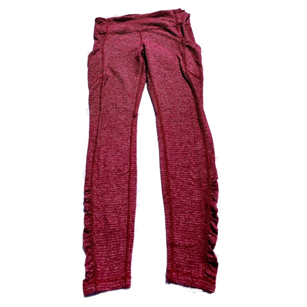 Lululemon Check Pique Speed Tights in Rulu Fabric