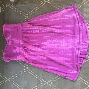 Roxy Strapless Purple Dress