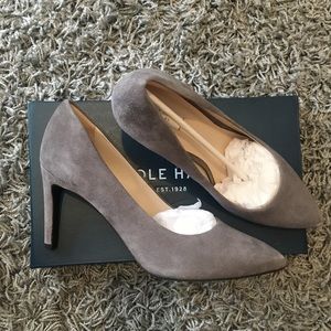 Cole Haan Gray Eliza Pumps - Brand new, never worn