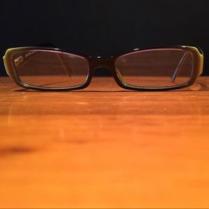 Vogue Eyewear Green and Black Glasses