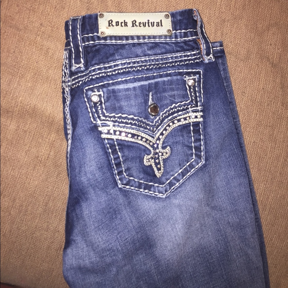 Rock Revival Donna easy skinny jean size 31
