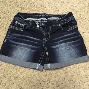 Premium Vanity denim shorts, size 27