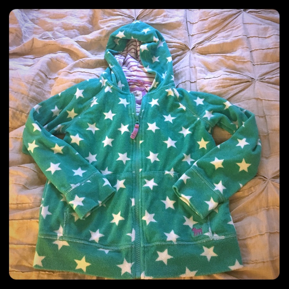 Mini Biden terry cloth hoodie