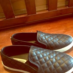 Steve Madden quilted slip on sneakers,