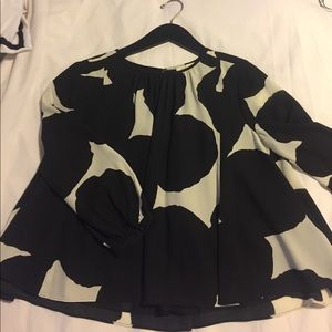 Kate Spade swing top, EUC XS