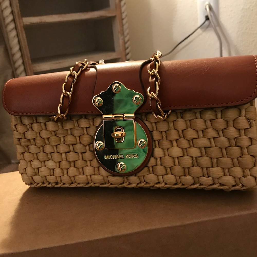 Michael Kors Straw Bag