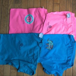 FOUR Simply Southern tees