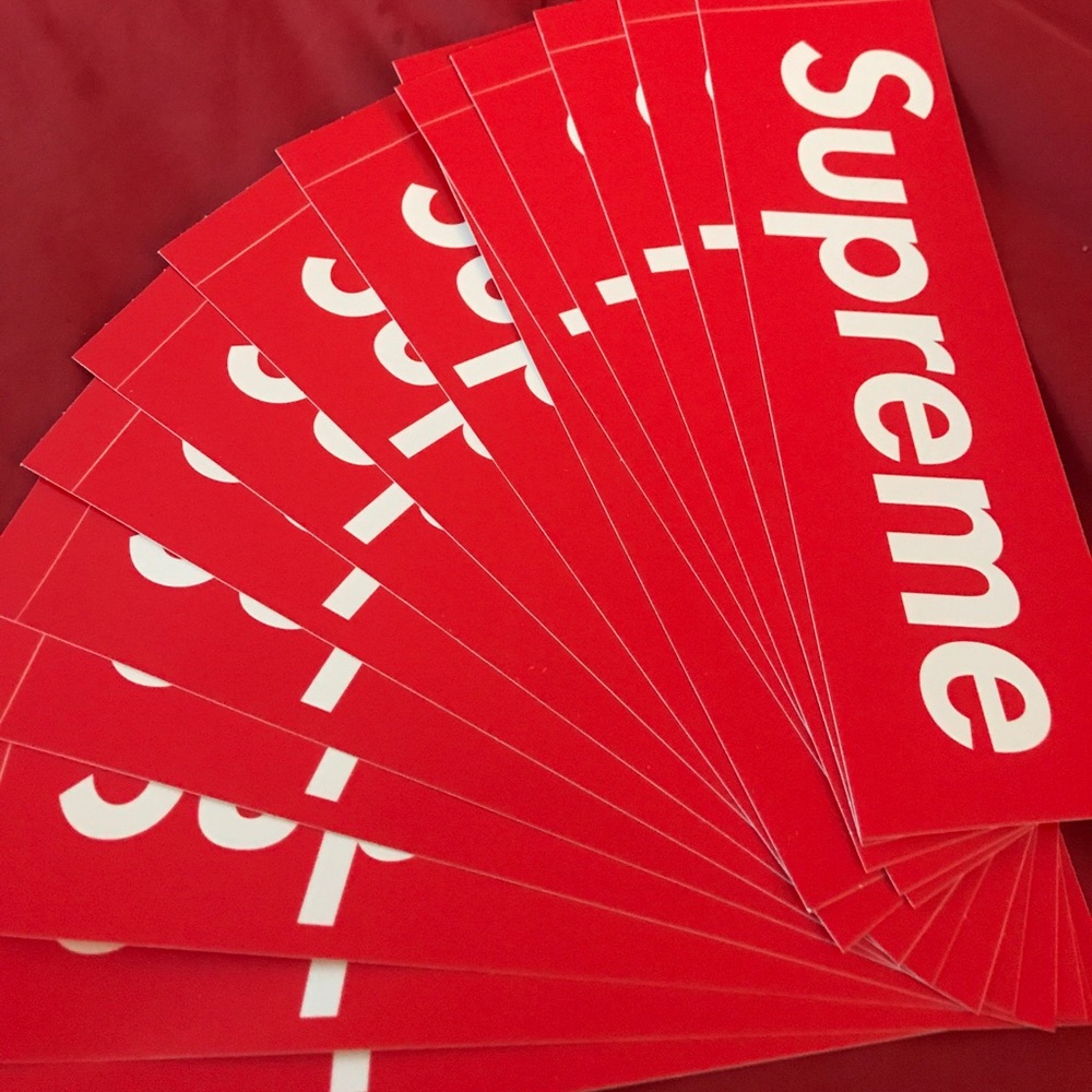 Supreme Stickers