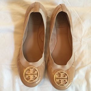 Tory Burch Caroline Ballet Flats Leather