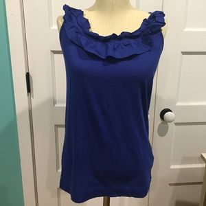 Gap Ruffled Tank Top