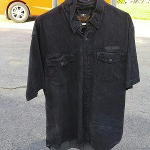 Harley Davidson button down
