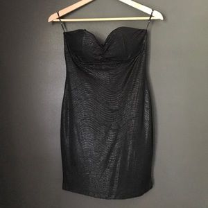 Forever 21 Strapless Mini Dress