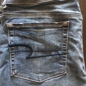 American Eagle Super Stretch Kick Boot Sz 14 Short