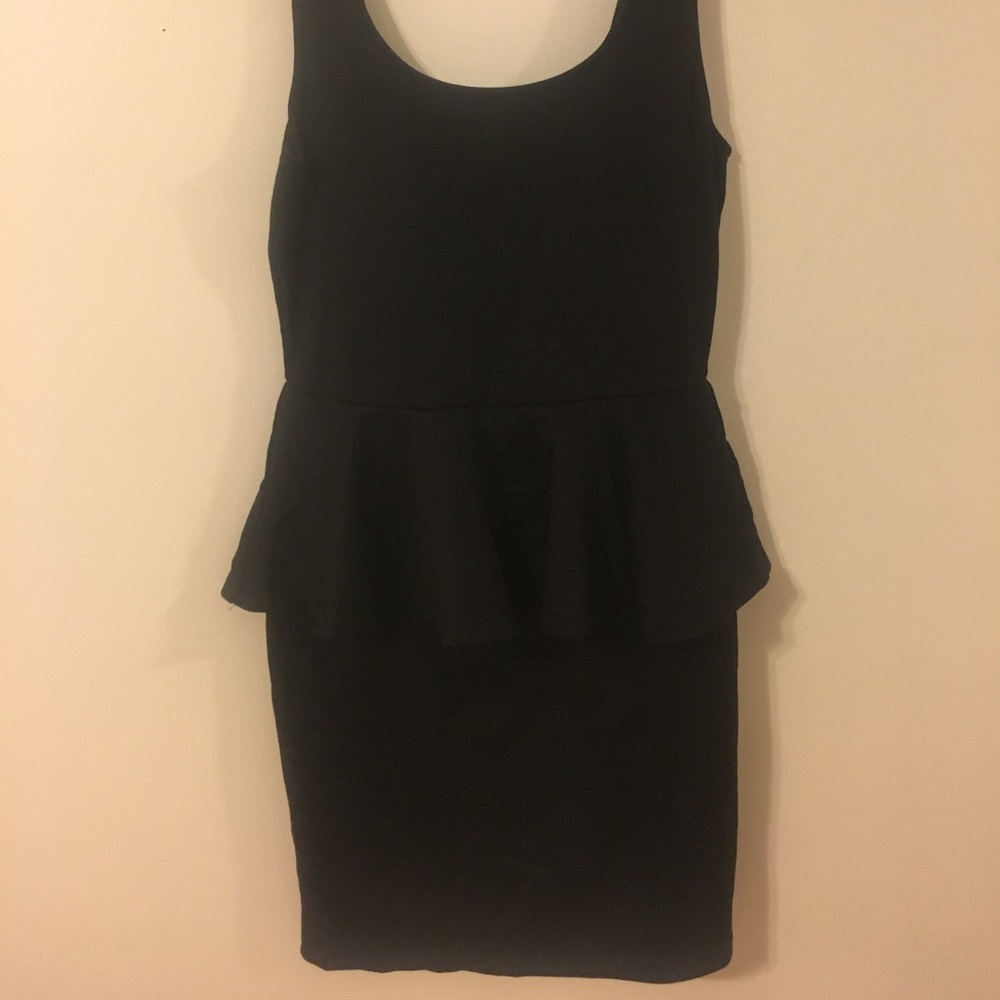 Black night out tight dress