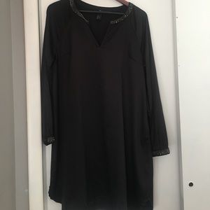 H&M Size 14 Satin Beaded Dress