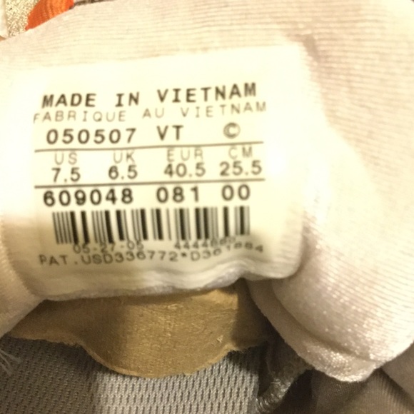 Air Max 95 Grey and Orange Size 7.5 Men's - Picture 4 of 4